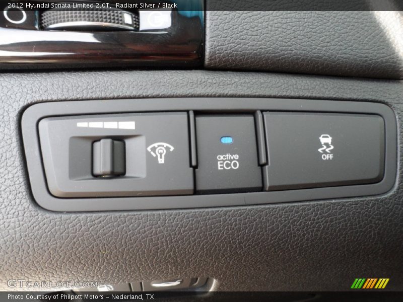 Radiant Silver / Black 2012 Hyundai Sonata Limited 2.0T