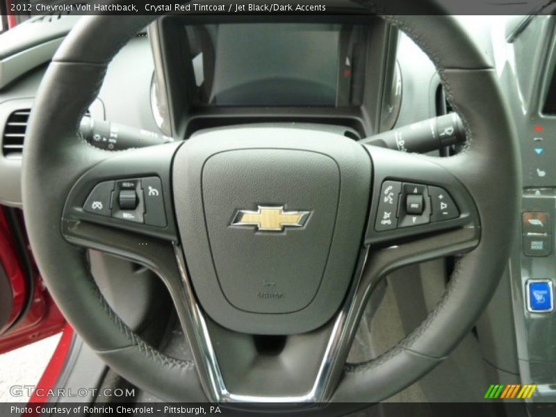 Crystal Red Tintcoat / Jet Black/Dark Accents 2012 Chevrolet Volt Hatchback