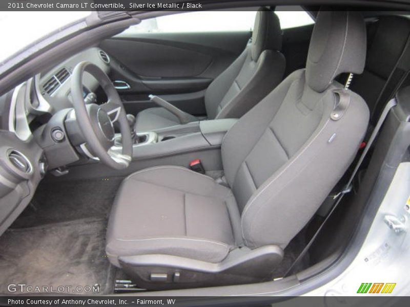  2011 Camaro LT Convertible Black Interior