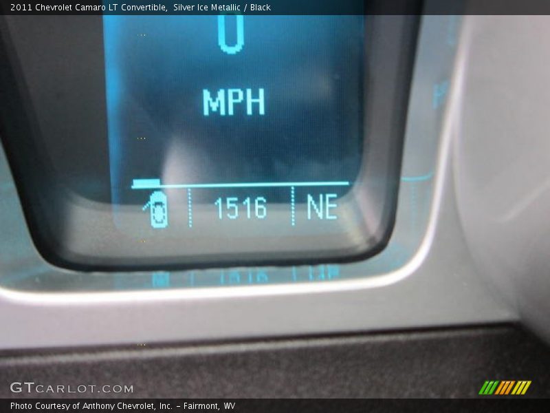 Silver Ice Metallic / Black 2011 Chevrolet Camaro LT Convertible