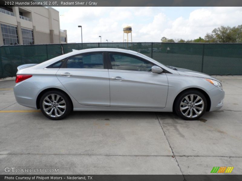  2012 Sonata SE 2.0T Radiant Silver