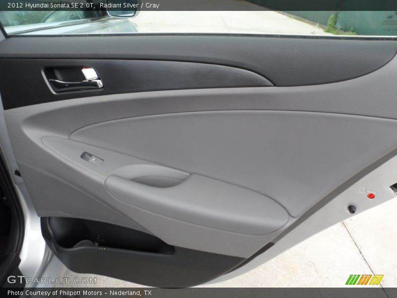 Door Panel of 2012 Sonata SE 2.0T
