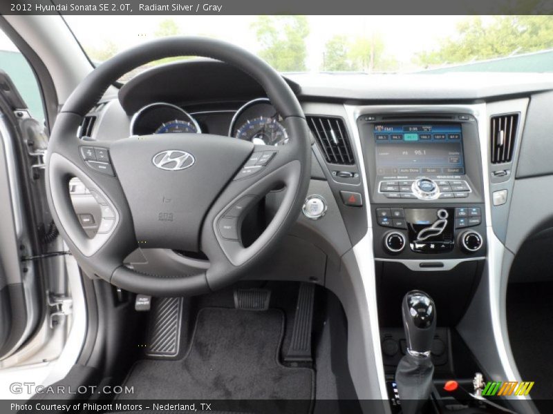 Dashboard of 2012 Sonata SE 2.0T