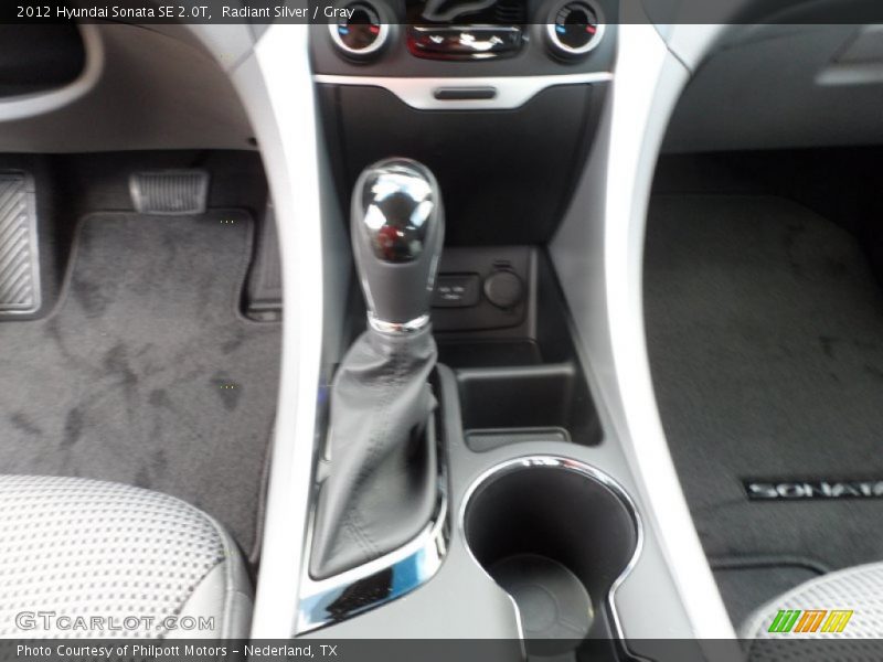 Radiant Silver / Gray 2012 Hyundai Sonata SE 2.0T