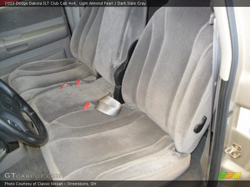 Light Almond Pearl / Dark Slate Gray 2003 Dodge Dakota SLT Club Cab 4x4