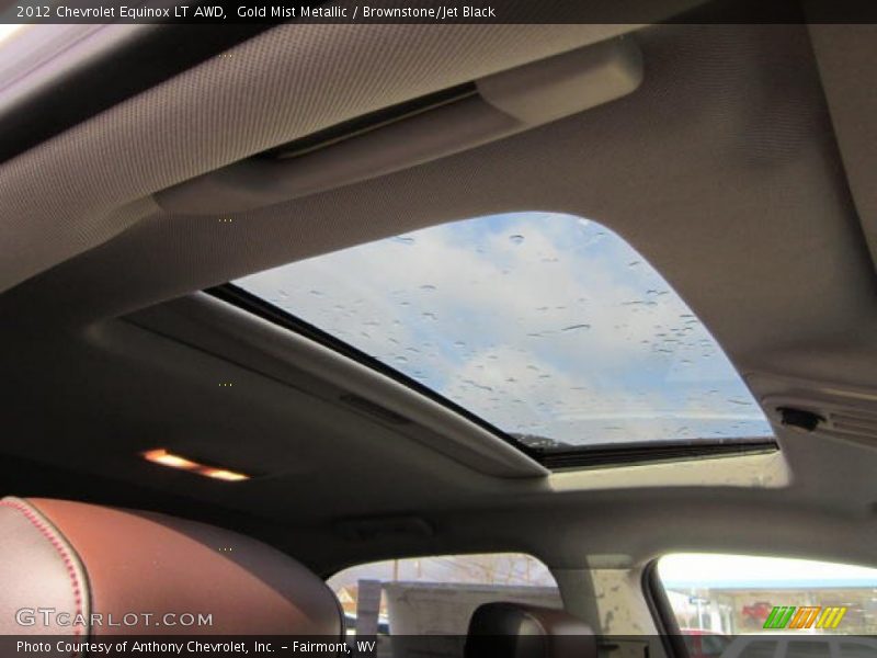 Gold Mist Metallic / Brownstone/Jet Black 2012 Chevrolet Equinox LT AWD