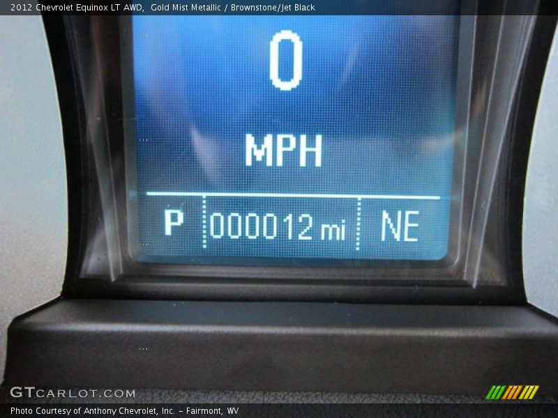 Gold Mist Metallic / Brownstone/Jet Black 2012 Chevrolet Equinox LT AWD
