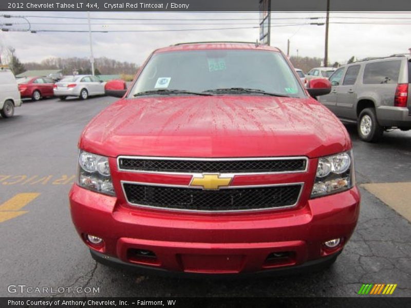 Crystal Red Tintcoat / Ebony 2012 Chevrolet Tahoe LT 4x4