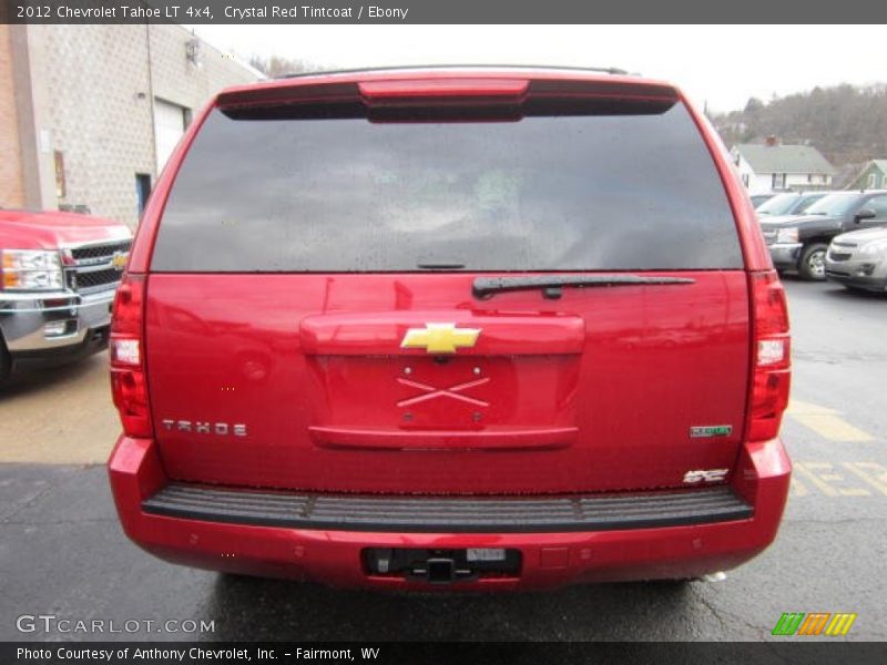 Crystal Red Tintcoat / Ebony 2012 Chevrolet Tahoe LT 4x4