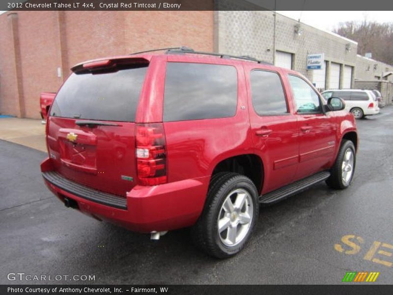 Crystal Red Tintcoat / Ebony 2012 Chevrolet Tahoe LT 4x4