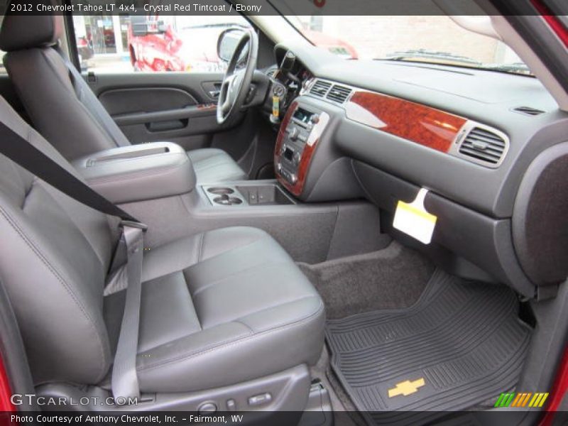 Crystal Red Tintcoat / Ebony 2012 Chevrolet Tahoe LT 4x4
