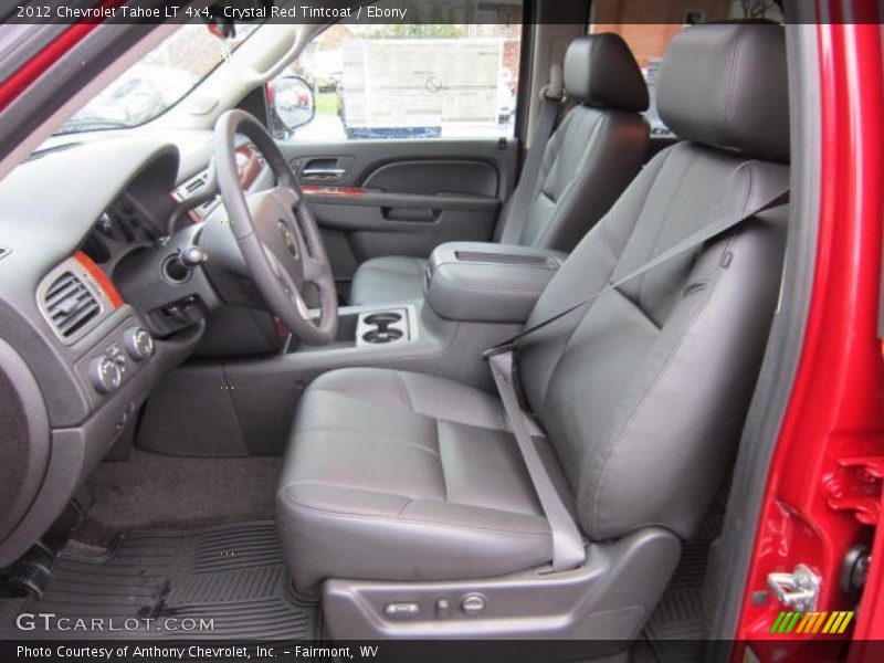 Crystal Red Tintcoat / Ebony 2012 Chevrolet Tahoe LT 4x4