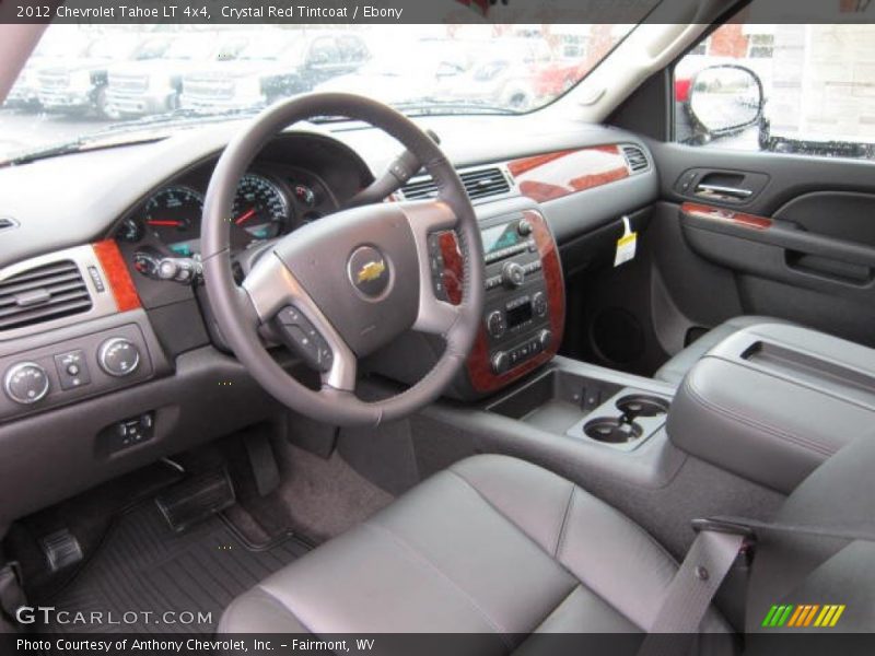 Ebony Interior - 2012 Tahoe LT 4x4 