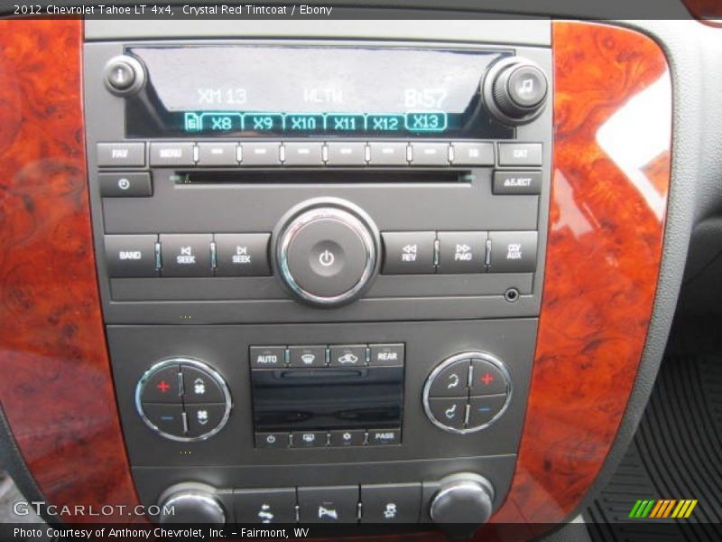 Crystal Red Tintcoat / Ebony 2012 Chevrolet Tahoe LT 4x4
