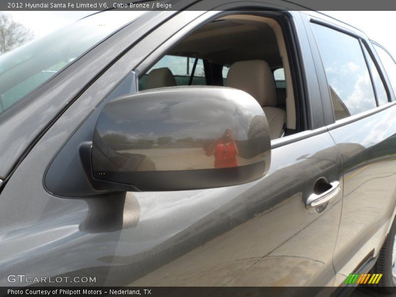 Cabo Bronze / Beige 2012 Hyundai Santa Fe Limited V6