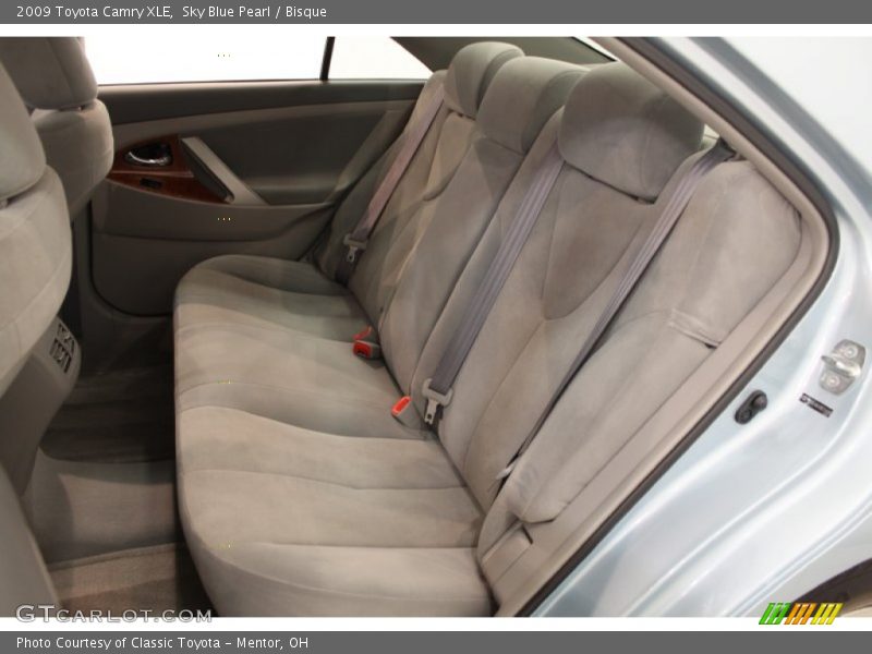 Sky Blue Pearl / Bisque 2009 Toyota Camry XLE