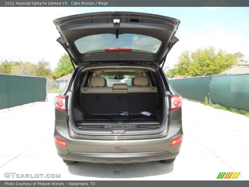 Cabo Bronze / Beige 2012 Hyundai Santa Fe Limited V6