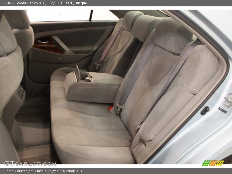 Sky Blue Pearl / Bisque 2009 Toyota Camry XLE