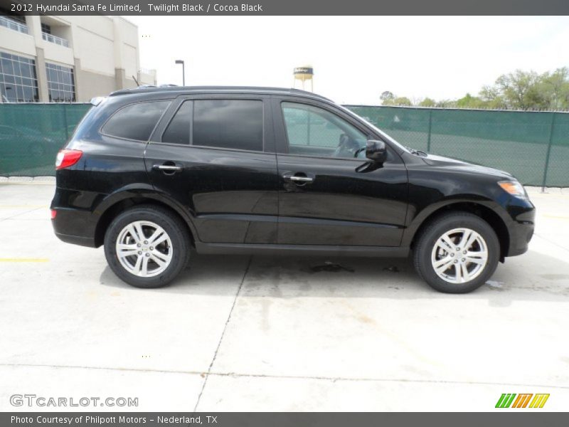  2012 Santa Fe Limited Twilight Black