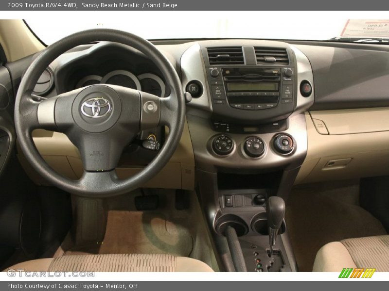 Sandy Beach Metallic / Sand Beige 2009 Toyota RAV4 4WD