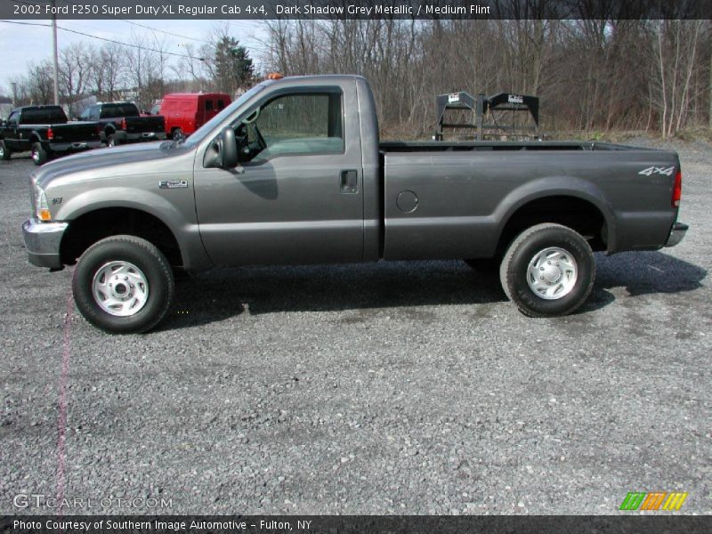  2002 F250 Super Duty XL Regular Cab 4x4 Dark Shadow Grey Metallic