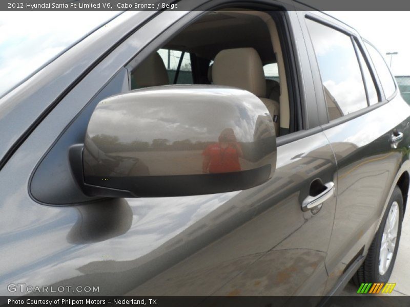 Cabo Bronze / Beige 2012 Hyundai Santa Fe Limited V6