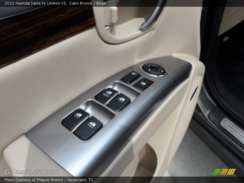 Cabo Bronze / Beige 2012 Hyundai Santa Fe Limited V6