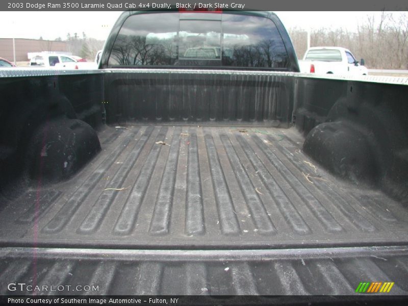 Black / Dark Slate Gray 2003 Dodge Ram 3500 Laramie Quad Cab 4x4 Dually