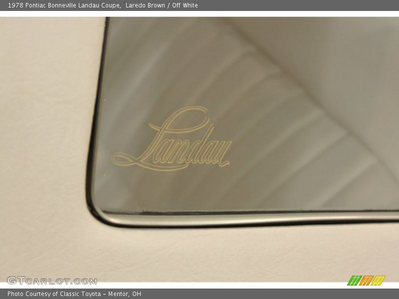 Laredo Brown / Off White 1978 Pontiac Bonneville Landau Coupe