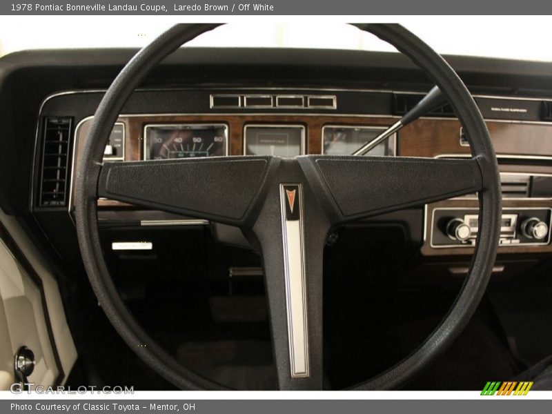 1978 Bonneville Landau Coupe Steering Wheel