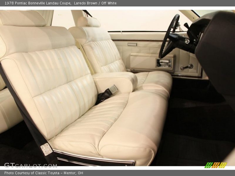  1978 Bonneville Landau Coupe Off White Interior