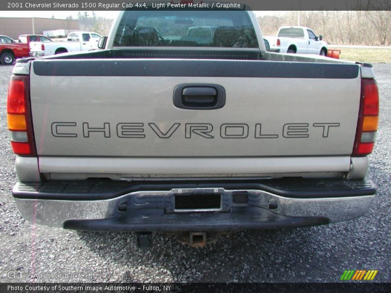 Light Pewter Metallic / Graphite 2001 Chevrolet Silverado 1500 Regular Cab 4x4