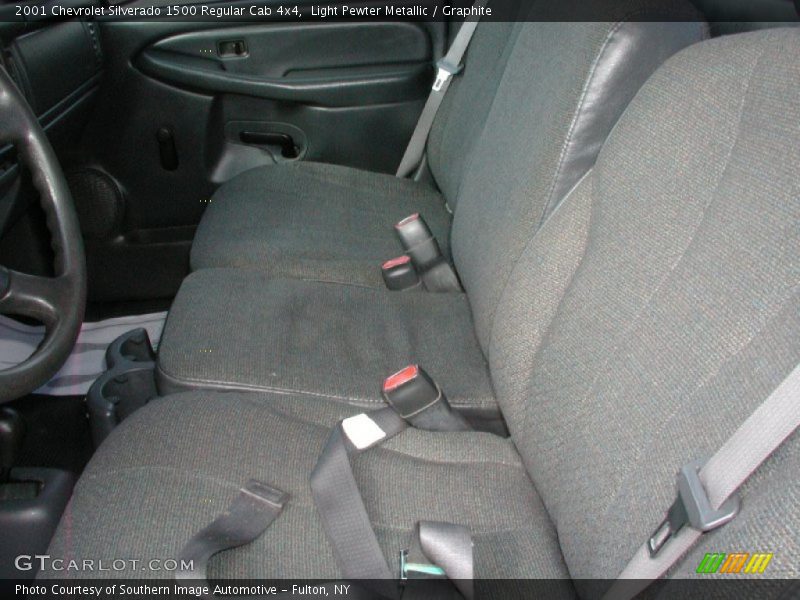 Light Pewter Metallic / Graphite 2001 Chevrolet Silverado 1500 Regular Cab 4x4