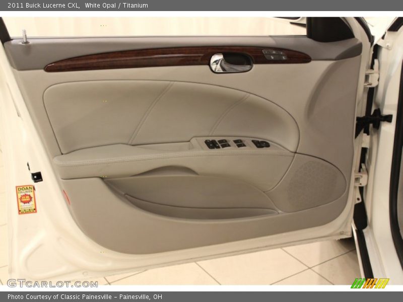 White Opal / Titanium 2011 Buick Lucerne CXL