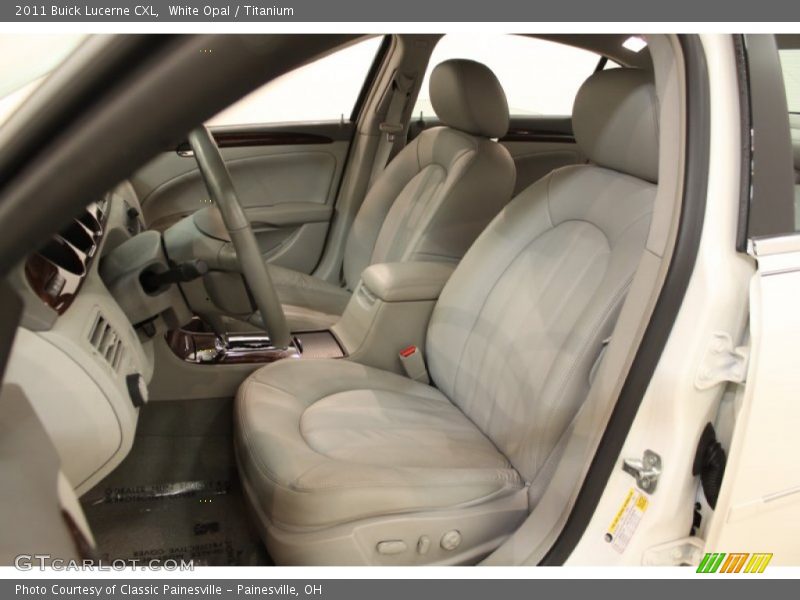 White Opal / Titanium 2011 Buick Lucerne CXL