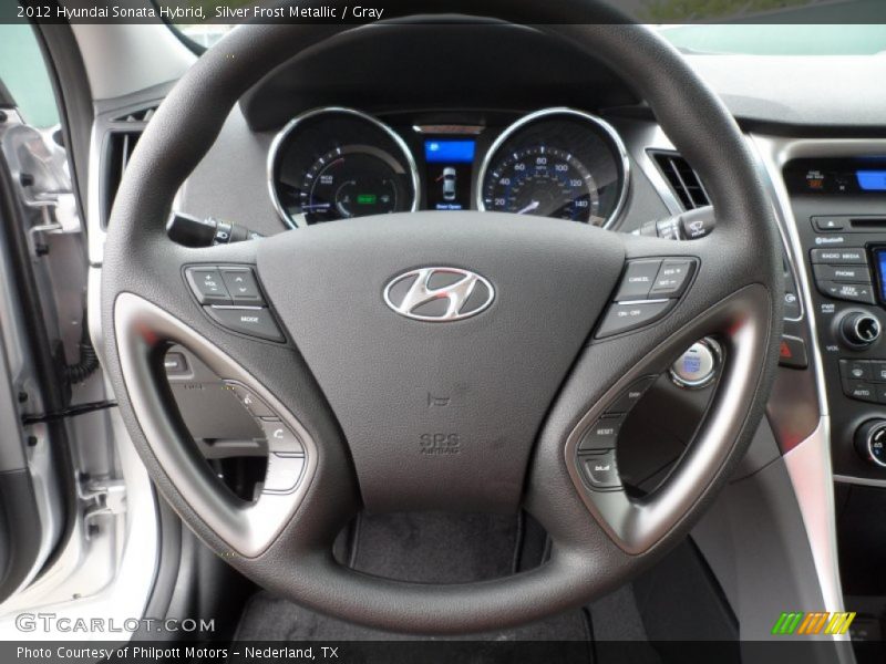  2012 Sonata Hybrid Steering Wheel