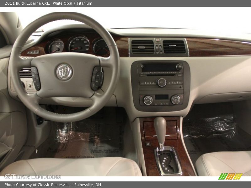 White Opal / Titanium 2011 Buick Lucerne CXL