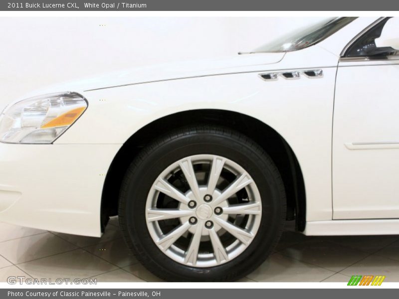 White Opal / Titanium 2011 Buick Lucerne CXL