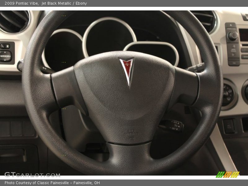 Jet Black Metallic / Ebony 2009 Pontiac Vibe