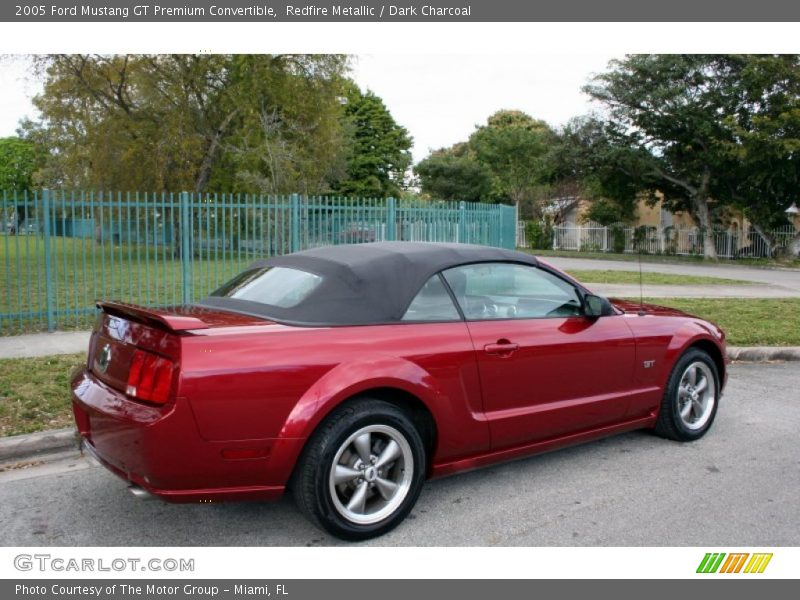 Redfire Metallic / Dark Charcoal 2005 Ford Mustang GT Premium Convertible