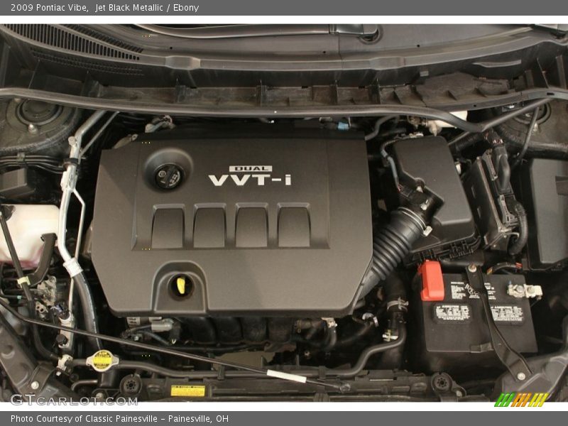 Jet Black Metallic / Ebony 2009 Pontiac Vibe