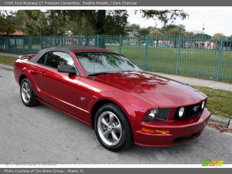 Front 3/4 View of 2005 Mustang GT Premium Convertible