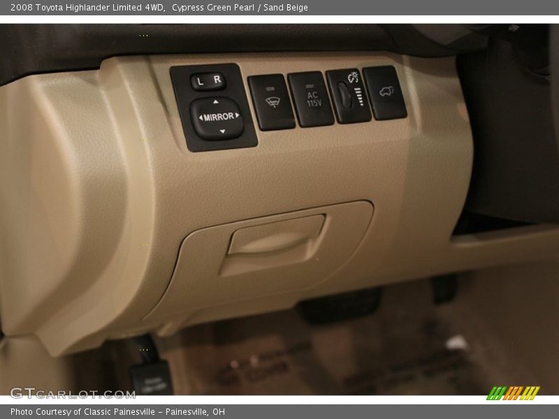 Cypress Green Pearl / Sand Beige 2008 Toyota Highlander Limited 4WD