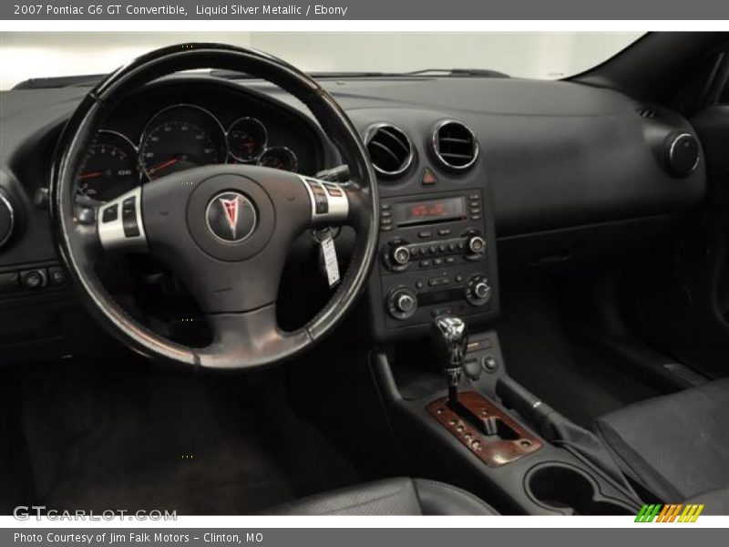 Liquid Silver Metallic / Ebony 2007 Pontiac G6 GT Convertible