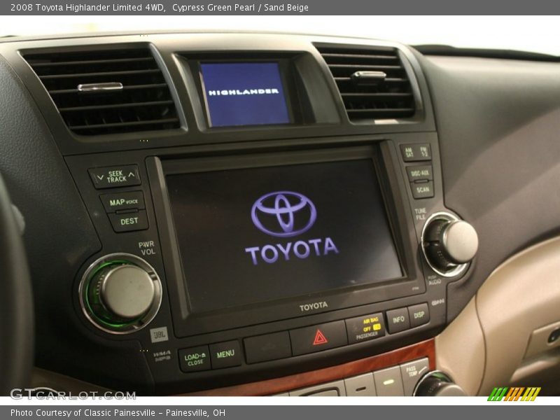 Cypress Green Pearl / Sand Beige 2008 Toyota Highlander Limited 4WD
