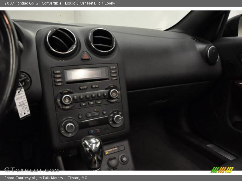 Liquid Silver Metallic / Ebony 2007 Pontiac G6 GT Convertible