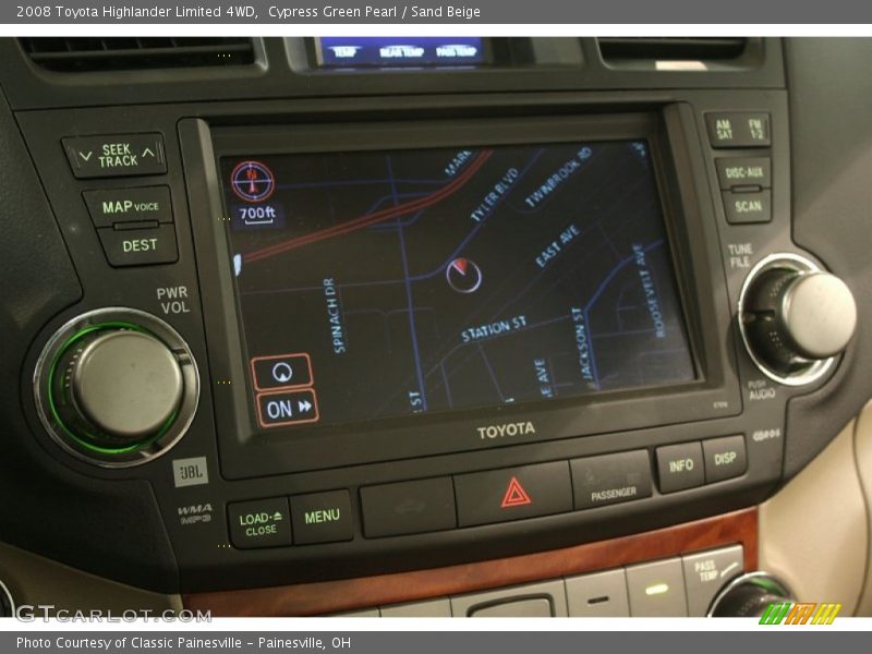 Cypress Green Pearl / Sand Beige 2008 Toyota Highlander Limited 4WD