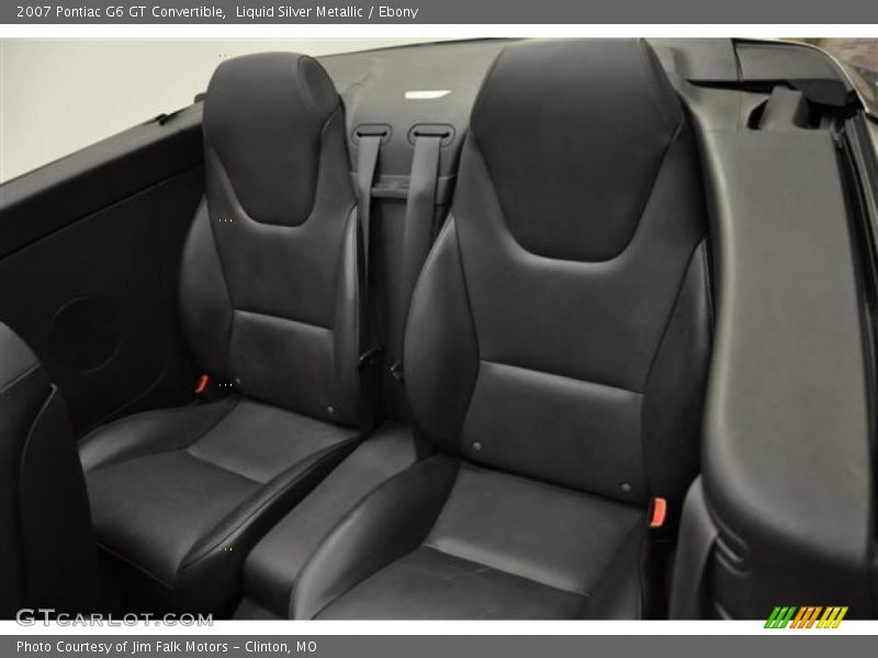 Liquid Silver Metallic / Ebony 2007 Pontiac G6 GT Convertible