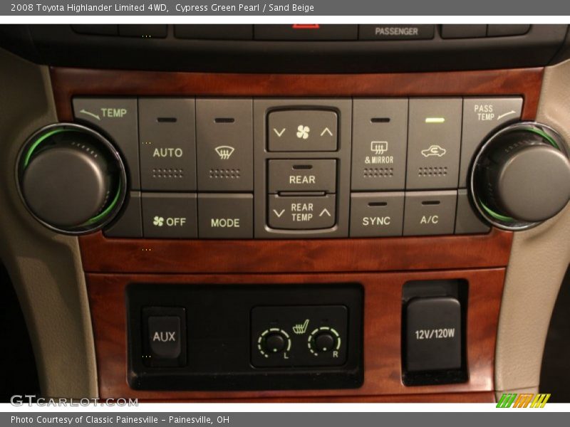 Cypress Green Pearl / Sand Beige 2008 Toyota Highlander Limited 4WD