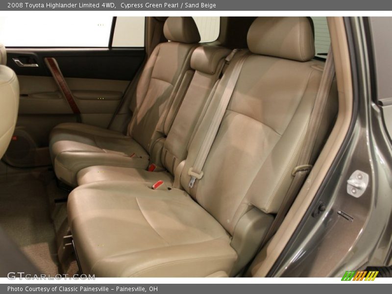 Cypress Green Pearl / Sand Beige 2008 Toyota Highlander Limited 4WD
